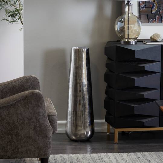30.5" Aluminium Contemporary Vase